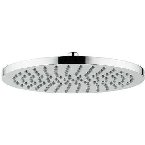 Soffione Delfino 30T in Materiale ABS Cromato - Diametro 300 mm - Forma tonda
