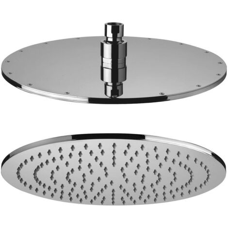 Soffione doccia Ø30 cm "Tondo" bianco opaco Paffoni Master King ZSOF079BO  Metallo - Bianco Opaco
