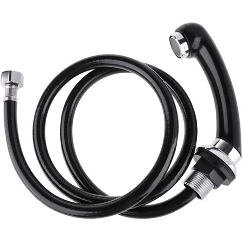 Soffione doccia a leva con tubo flessibile per lavabo. Diametro di circa 2,1 cm con tubo flessibile di 120 cm.
