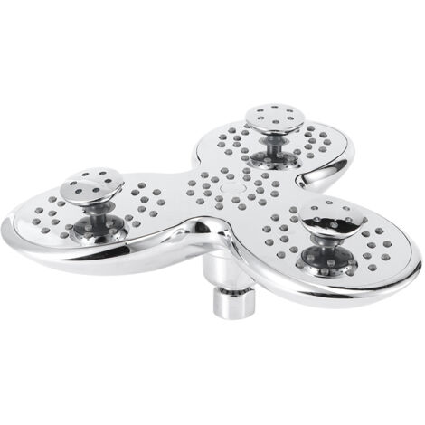 Soffione doccia a pioggia regolabile, spruzzatore superiore G1/2 pollice, installazione nascosta, accessori per il bagno