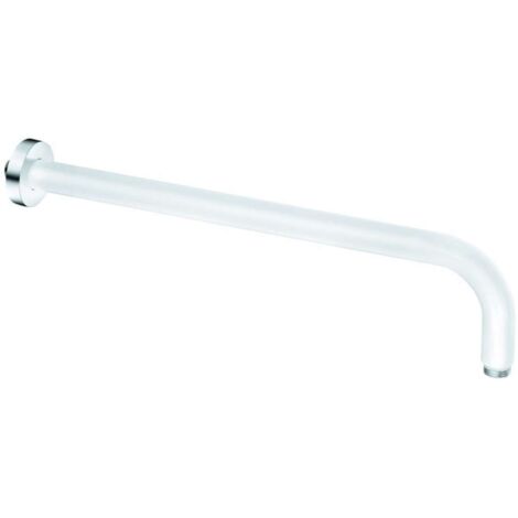 Soffione doccia A-qa cromo / bianco rosone tondo 400 mm