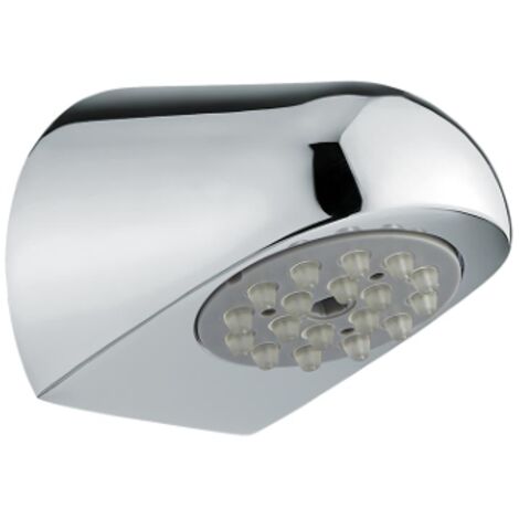 Soffione doccia antivandalo e anti-impiccagione con diffusore fisso Idral ZRCCX-05000  Cromato - Ottone