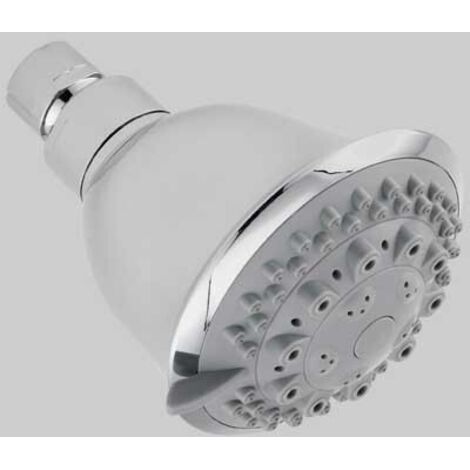 SOFFIONE DOCCIA AUGUSTO IN ABS 5 GETTI - Cromato