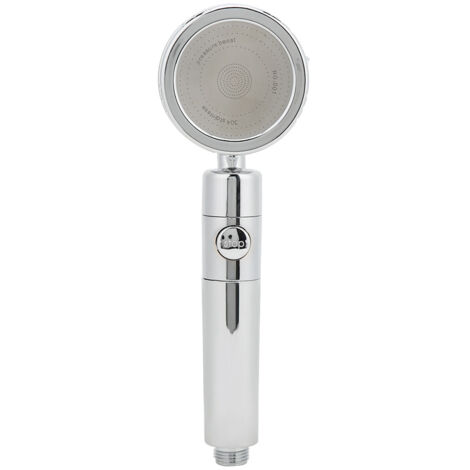 Soffione doccia con filettatura G1/2 pollice, soffione doccia portatile regolabile con 3 modalità per accessori da bagno