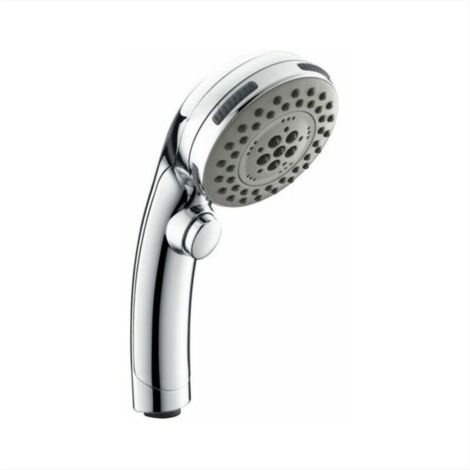 Soffione Doccia Quadrato Alta Pressione - 7 Getto Cromato Risparmio Idrico - Foto 14