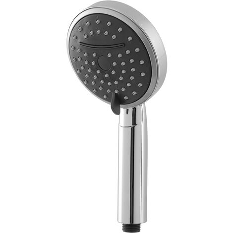 SOFFIONE DOCCIA DOCCETTA DOCCINO 2 FUNZIONI EFFETTO CASCATA ABS CROMO FERIDRAS