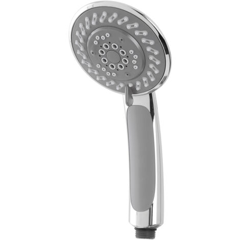 SOFFIONE DOCCIA DOCCETTA DOCCINO 5FUNZIONI MANICO ANTISCIVOLO ABS CROMO FERIDRAS