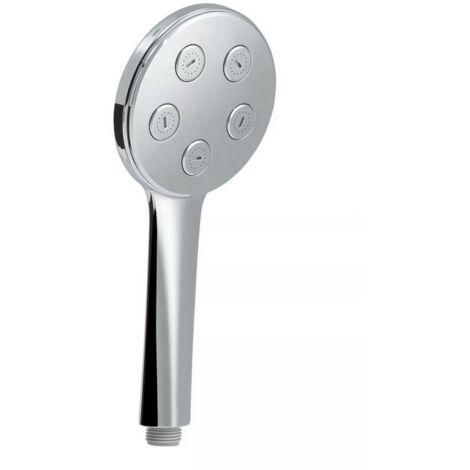 Soffione doccia in acciaio inox 1 getto