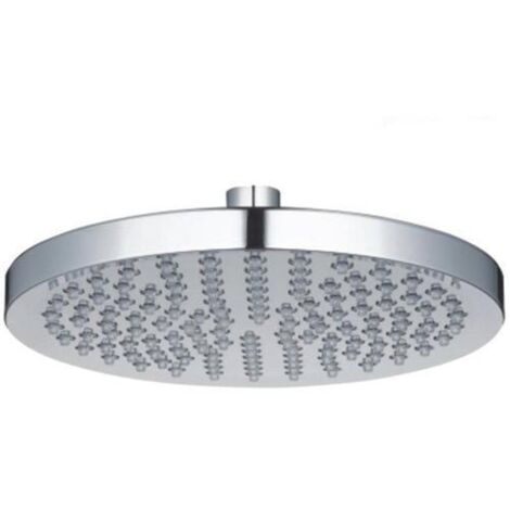 Soffione doccia in acciaio inox anticalcare Ø 20 cm.