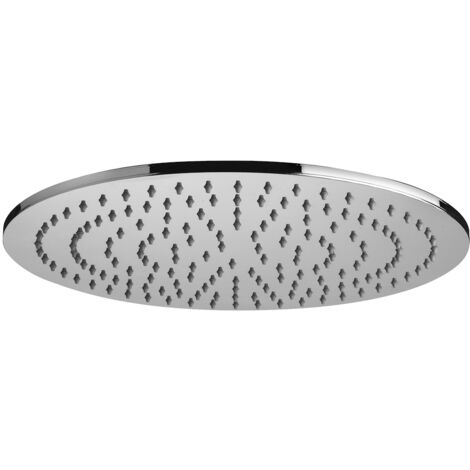 Soffione doccia in ottone colore cromo modello tondo Ø300 mm Paffoni Light ZSOF079CR  Cromo