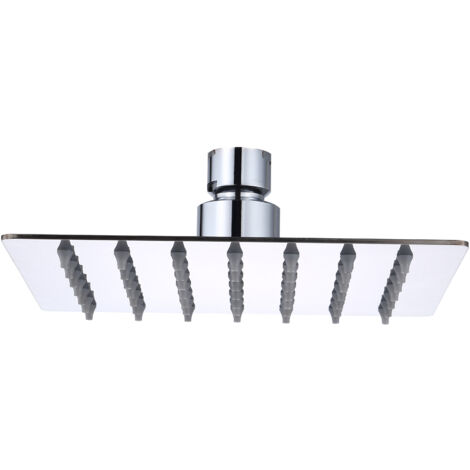 SOFFIONE DOCCIA INOX QUADRO 150X150 MM GROENLA- 1,0 pz