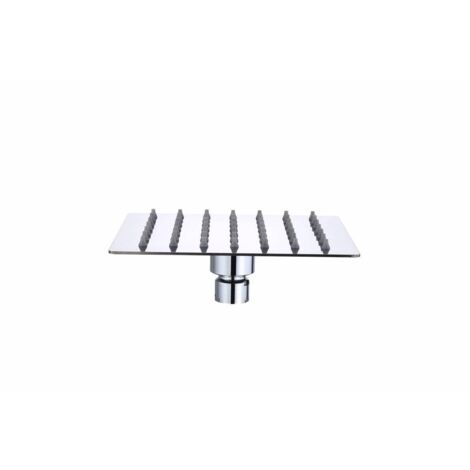 SOFFIONE DOCCIA INOX QUADRO 150X150 MM GROENLA