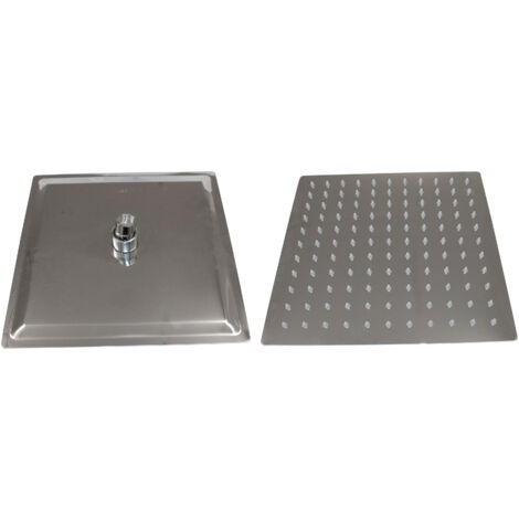 SOFFIONE DOCCIA INOX QUADRO 250X250 MM- 1,0 pz