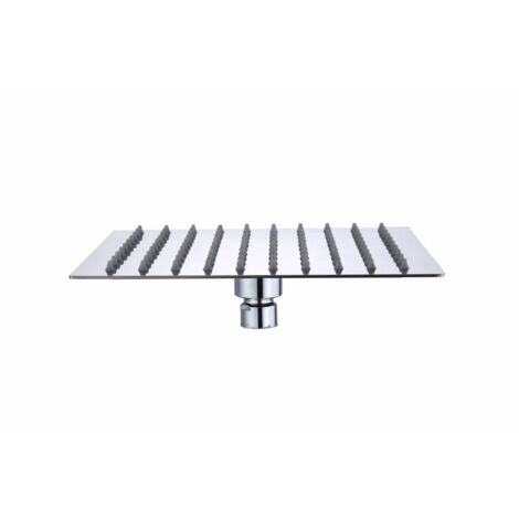 Soffione Doccia Inox Quadro Cm 20X20