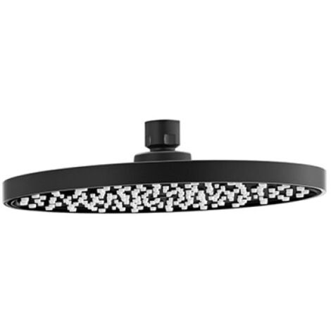 SOFFIONE DOCCIA LICATA Nero Diam. 225 mm