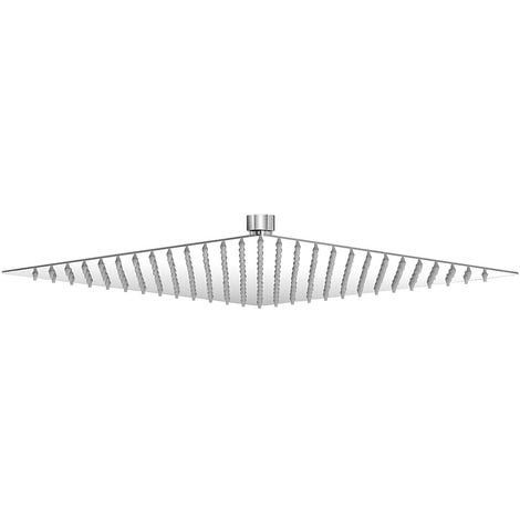Soffione Doccia Quadrato In Acciaio Inox  25 X 25 Cm