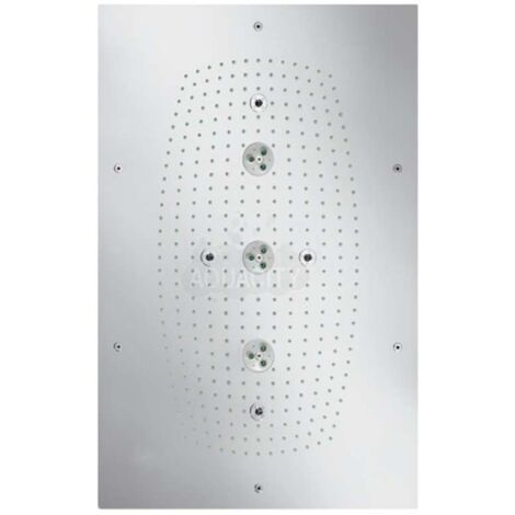 Soffione doccia Raindance Rainmaker 680 mm x 460 mm senza illuminazione cromata