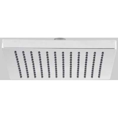 SOFFIONE DOCCIA SMERALDO IN ABS QUADRO 1 GETTO - 200x200