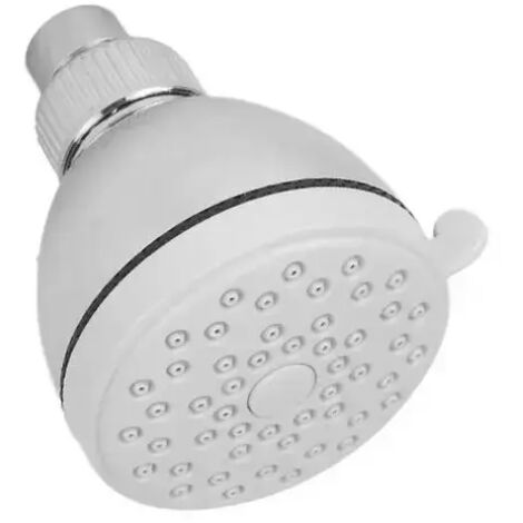 Soffione doccia tondo in abs modello cyclope 1/2"  2 getti AMBRA WATER