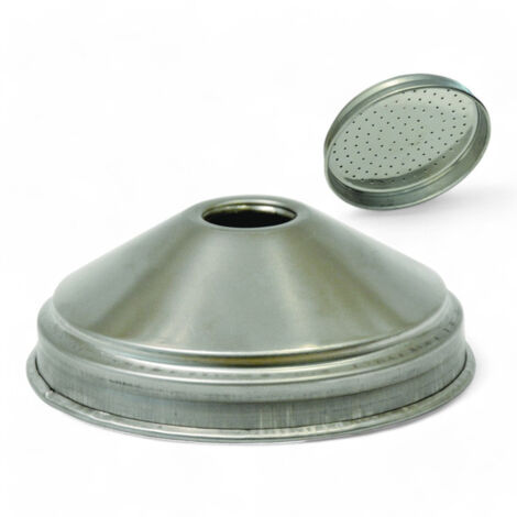 Soffione doccia tondo in acciaio inox di alta qualità con diametro 100 mm per un'esperienza di doccia confortevole e moderna