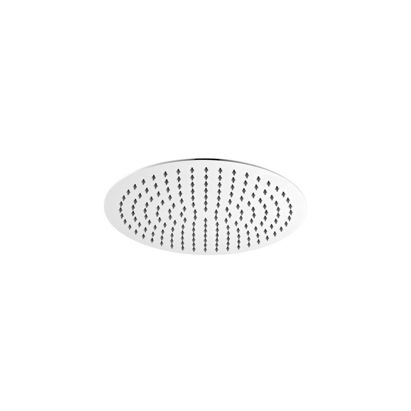 Dianflex - Soffione doccia tondo ultra slim acciaio inox diam. 200 mm