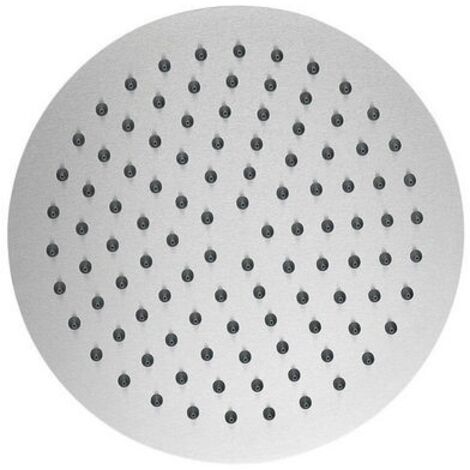 SOFFIONE DOCCIA TONDO ULTRA SLIM ACCIAIO INOX Diam. 300 mm