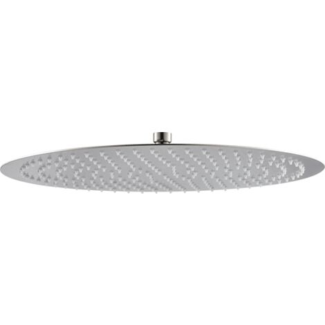 Soffione doccia ultraslim D40 cm acciaio inox Vema WELLNESS STEEL V08258 Satinato