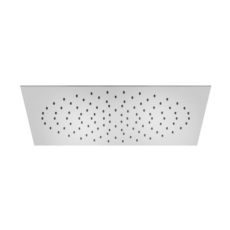 Soffione doccia a snodo 25x25 cm Nobili AD139/134CR Cromato - Acciaio inox