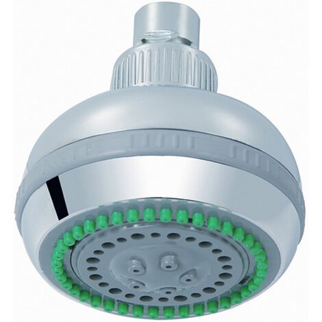 Soffione per doccia a tre 3 getti anticalcare mod. s128-cp arredo bagno doccetta