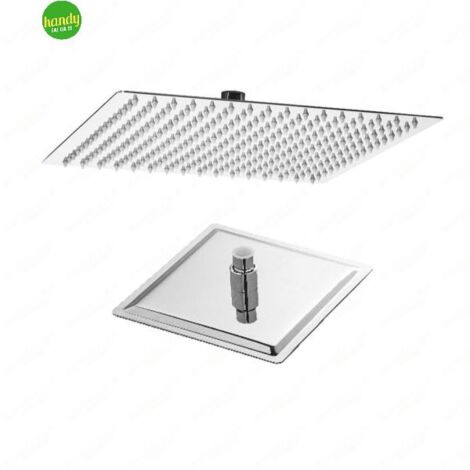 Soffione quadro piatto Paini ø20