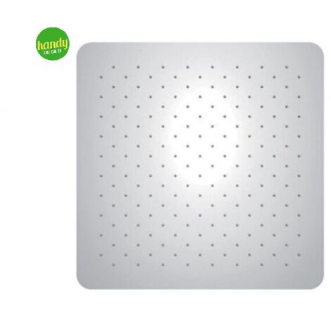 Soffione quadro piatto Paini ø30