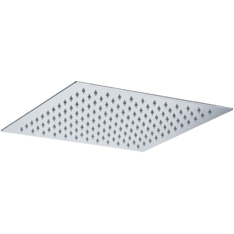 Soffione quadro ultrapiatto 200x200 Paffoni ZSOF095CR  Cromo