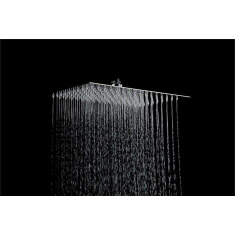 Soffione rettangolare 30x20 cm
