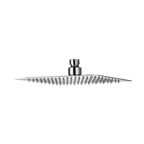SOFFIONE SLIM H.2 QUADRO INOX 200 x 200