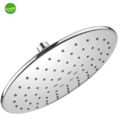 Soffione Tondo Ambra Bathroom Chrome Planet In Abs Cromato 1/2 - 23,5 X 23,5 Cm