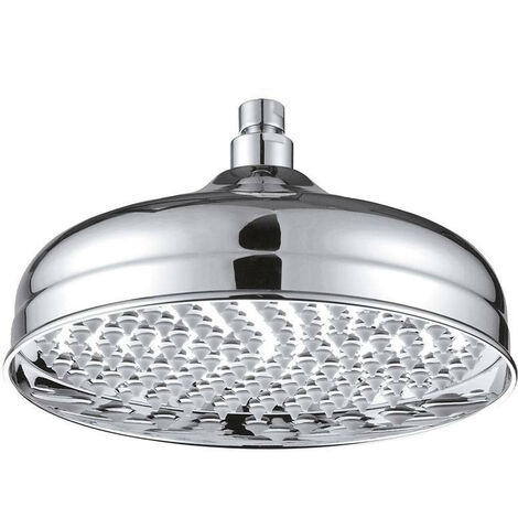 Soffione Tondo Antico A 300 in Ottone Cromato -Diam. 303 mm