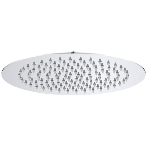 Soffione tondo diametro 25 cm cromato - serie Giove