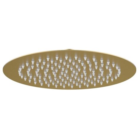Soffione tondo diametro 25 cm oro opaco - serie Giove