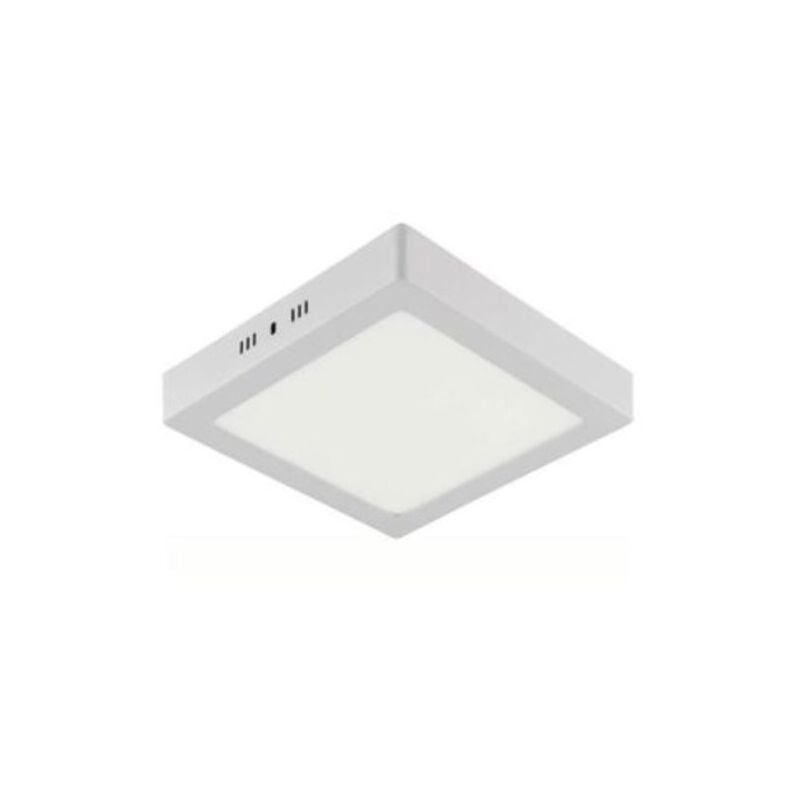 Horoz Electric - Plafoniera led a incasso quadrata bianca 18W (Eq. 144W) 3000K Dimensioni 211x28mm