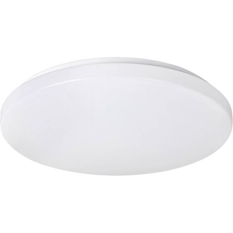 soffitto LED plastica bianca Rob B: 38cm H: 6,3cm