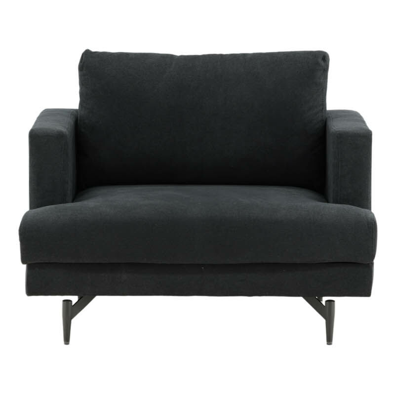 Ebuy24 Sofia Sessel Schwarz.