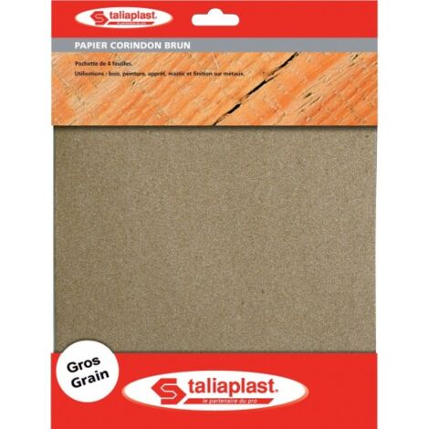 SOFOP TALIAPLAST - 4 feuilles corindon 230x280mm grain 50