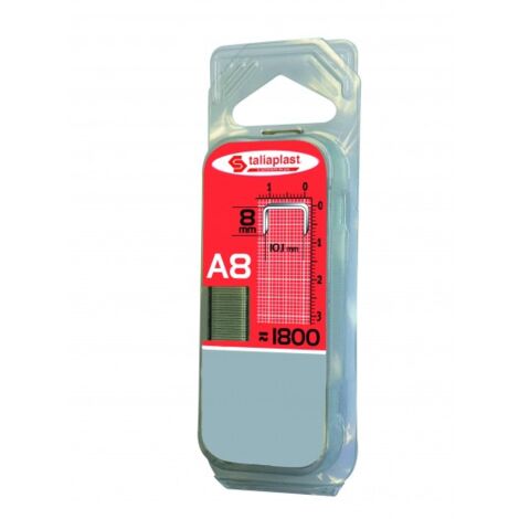 SOFOP TALIAPLAST - agrafes type a 12mm (blister de 1200 pièces)