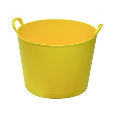 SOFOP TALIAPLAST - auge plastique capazo 42 litres jaune renforcée