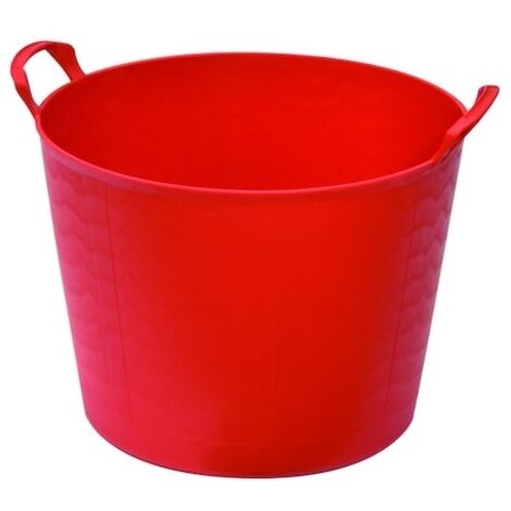 SOFOP TALIAPLAST - auge plastique capazo 42 litres rouge renforcee