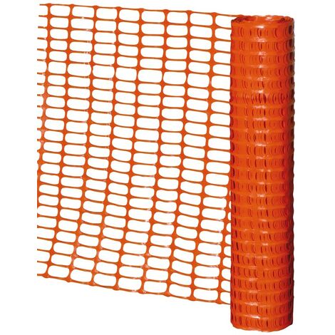 SOFOP TALIAPLAST - Barrière de signalisation plastique orange 1,2mx50ml
