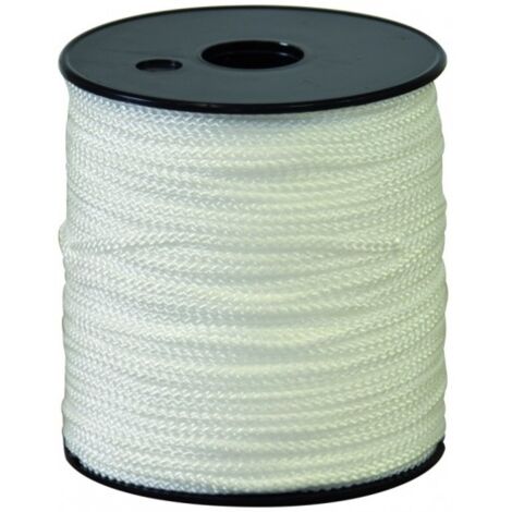 SOFOP TALIAPLAST - CORDEAU POLYPRO TRESSE BLANC 100M FIL 3MM