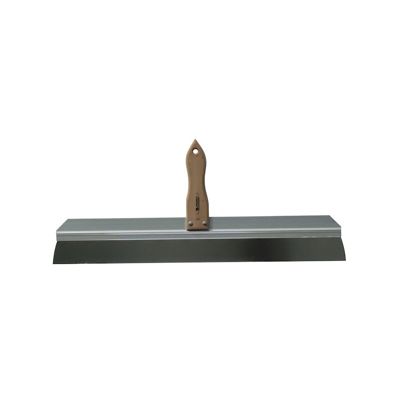 Couteau à enduire inox manche bois 60 cm Taliaplast