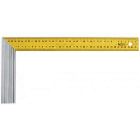 SOFOP TALIAPLAST - Équerre droite et d'onglet lame acier talon aluminium 400mm