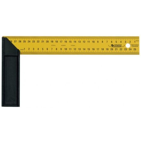 SOFOP TALIAPLAST - Équerre droite et d'onglet lame acier talon plast 300mm
